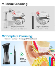 KAUGIC ear camera provides real-time visual monitoring during cleaning