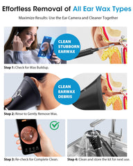 KAUGIC ear cleaner with gentle water-based flush for comfortable care