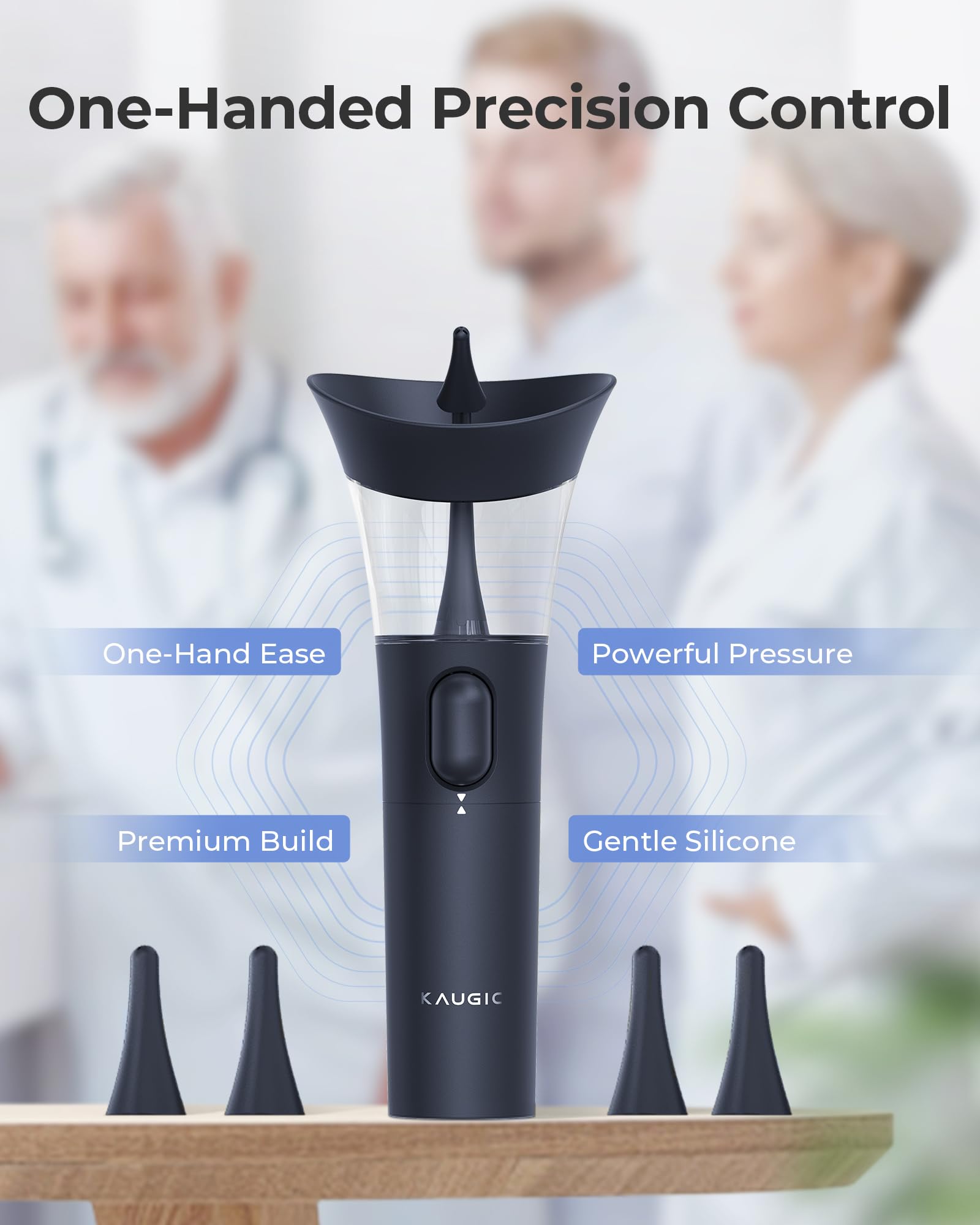 KAUGIC manual ear cleaner uses premium materials for reliable daily use