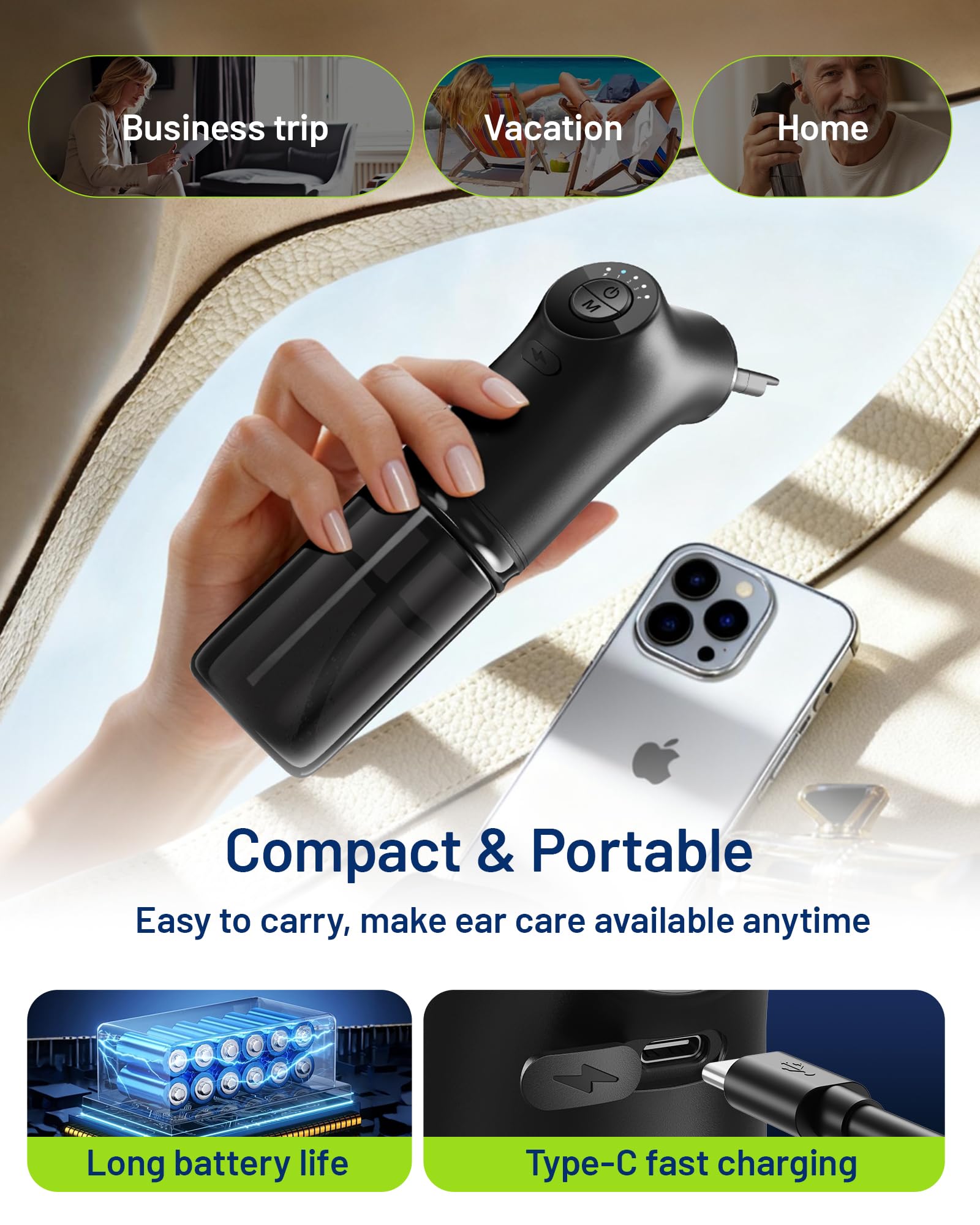 KAUGIC Soulear app works on iOS and Android for real-time viewing.