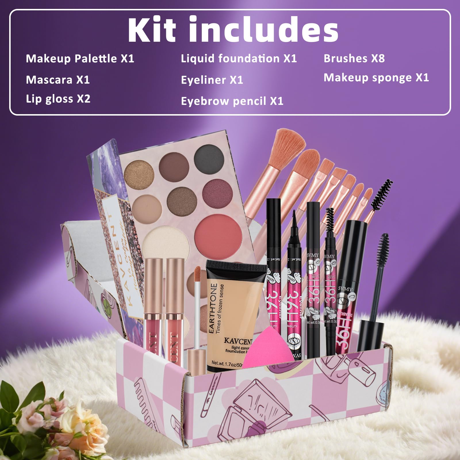KAVCENT foundation base for a smooth, skin-ready finish.