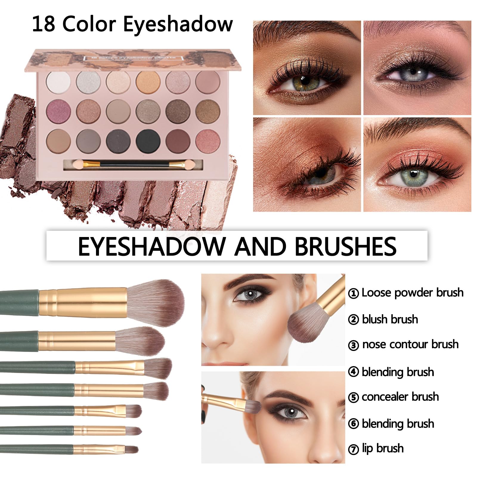 KAVCENT foundation bottle shown with complete kit for even complexion