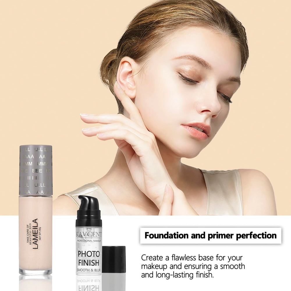 KAVCENT mascara and eyeliner for defined, lasting eye makeup