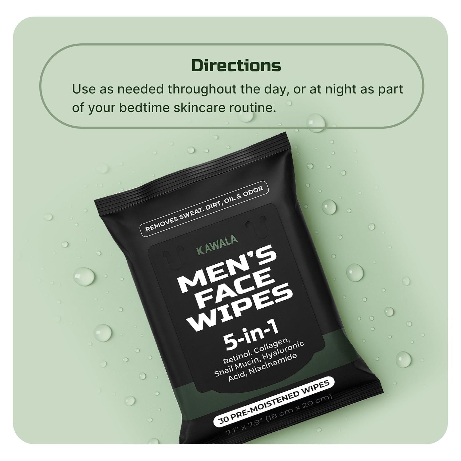 Kawala alcohol-free formula keeps skin balanced without drying.