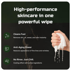 Kawala wipes with collagen for a smoother, balanced look.