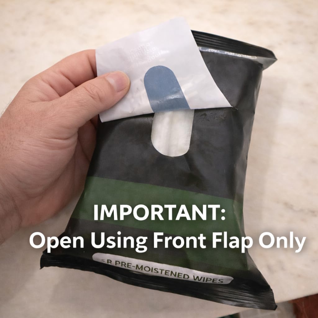 Kawala Men’s Face Wipes in gym bag ready for post‑workout refresh.