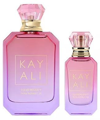 Kayali Fleur Majesty Rose Royale packaging conveys premium luxury and gift-worthy presentation.