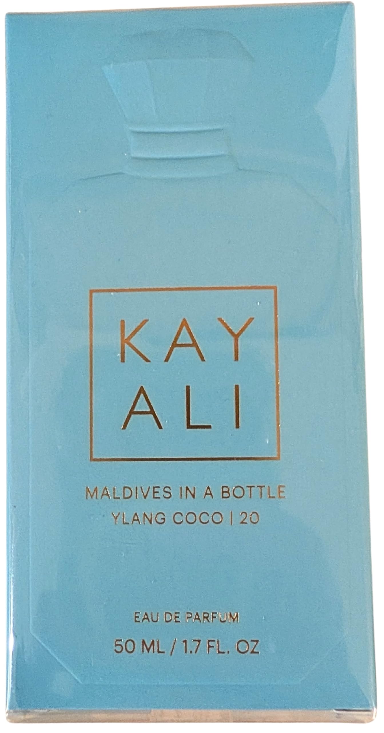 Kayali Maldives creamy coconut milk base, warm finish suitable for day or night.