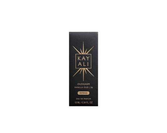 Kayali Oudgasm Vanilla Oud 36 travel size box offers on the go luxury