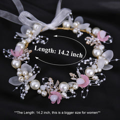 Kayzon Pink Headband adds a sparkling touch to birthdays and photos.