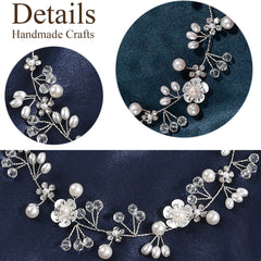 KAYZON bridal hairpiece for weddings, proms, and festive occasions
