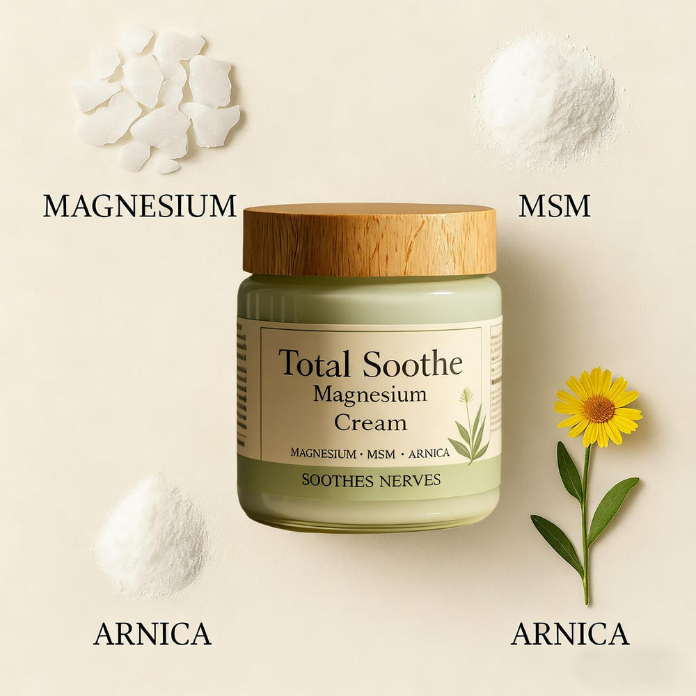KBSBUBB TotalRelief cream being massaged into skin for fast absorption.