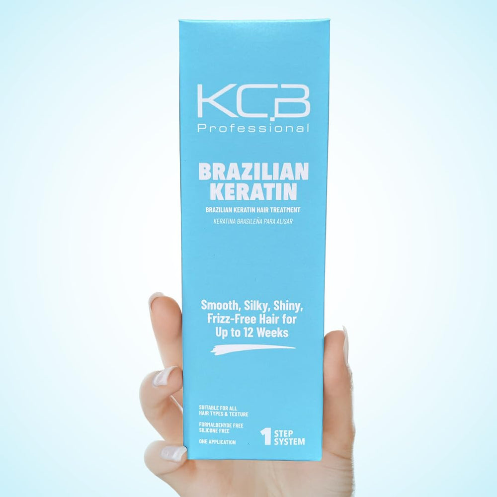 KCB Professional Brazilian Keratin kit included with formaldehyde-free formula.