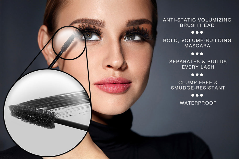 KC Republic Oil-Free Mascara brush close-up for precise application