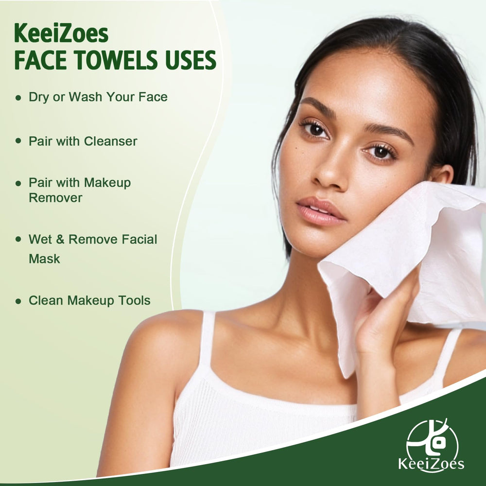 KeeiZoes double-sided design close-up for deep cleansing and eye-area gentleness