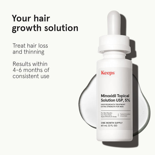 Keeps dropper applying Minoxidil to the crown for precision