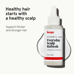 Keeps Scalp Serum dropper ready for easy nightly application.