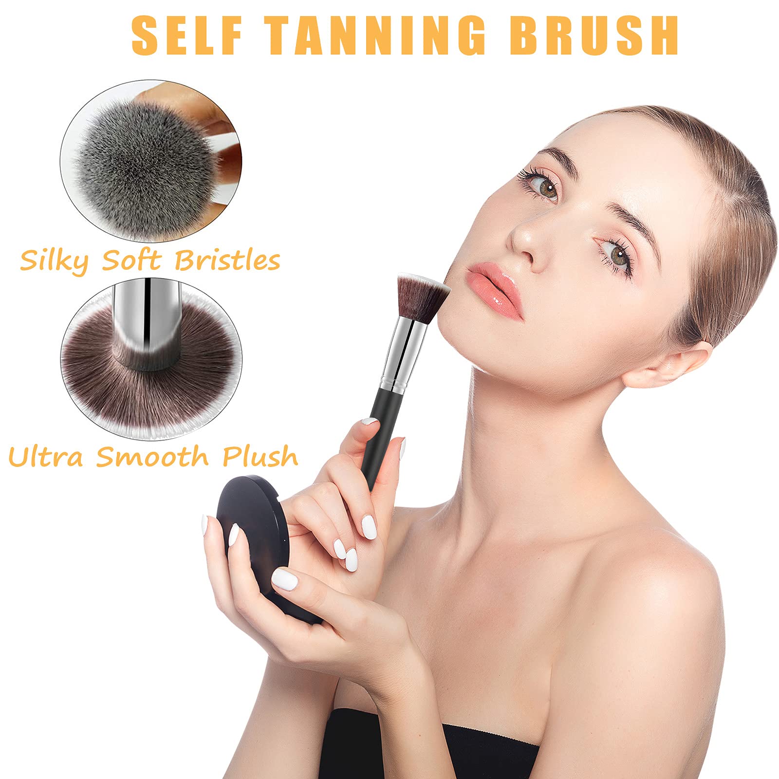 KELILO back applicator with dual handles for easy back coverage