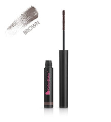 Kelley Baker Tinted Brow Gel Brown bottle with micro-applicator for precise definition.