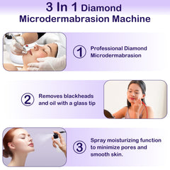 Kendal diamond tips collection for customizable exfoliation across facial areas