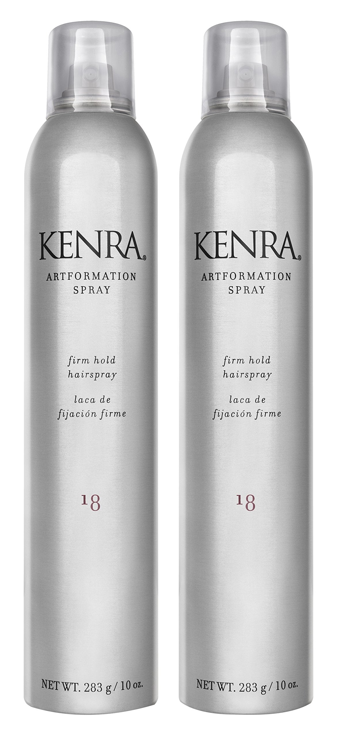 Kenra Artformation Spray 18 two-bottle pack for extended styling sessions.