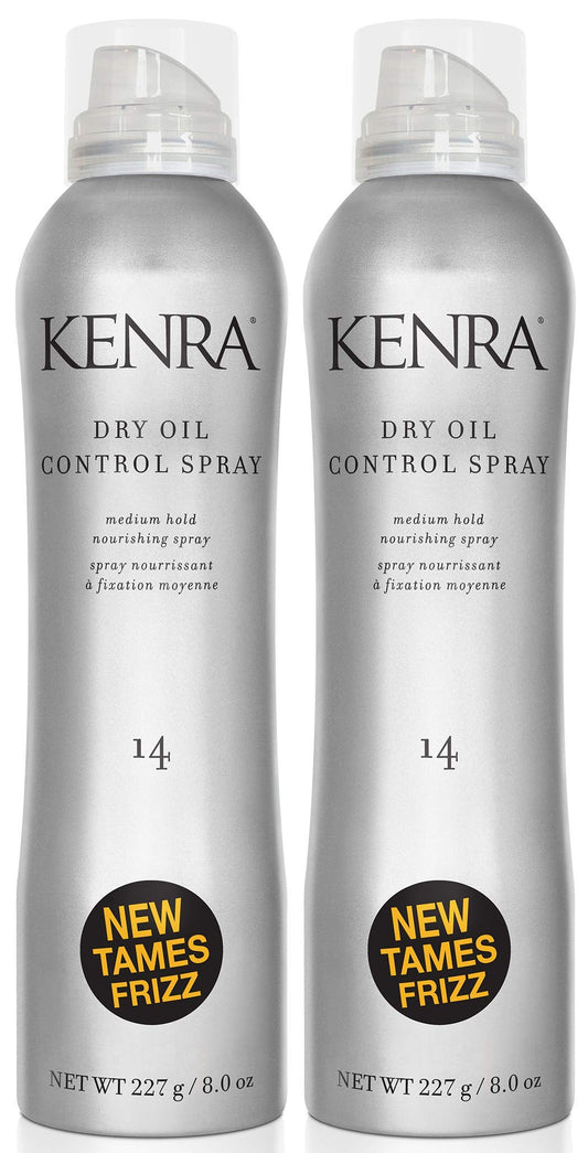 Kenra Dry Oil Control Spray 14 bottle for frizz control and humidity resistance across all hair types