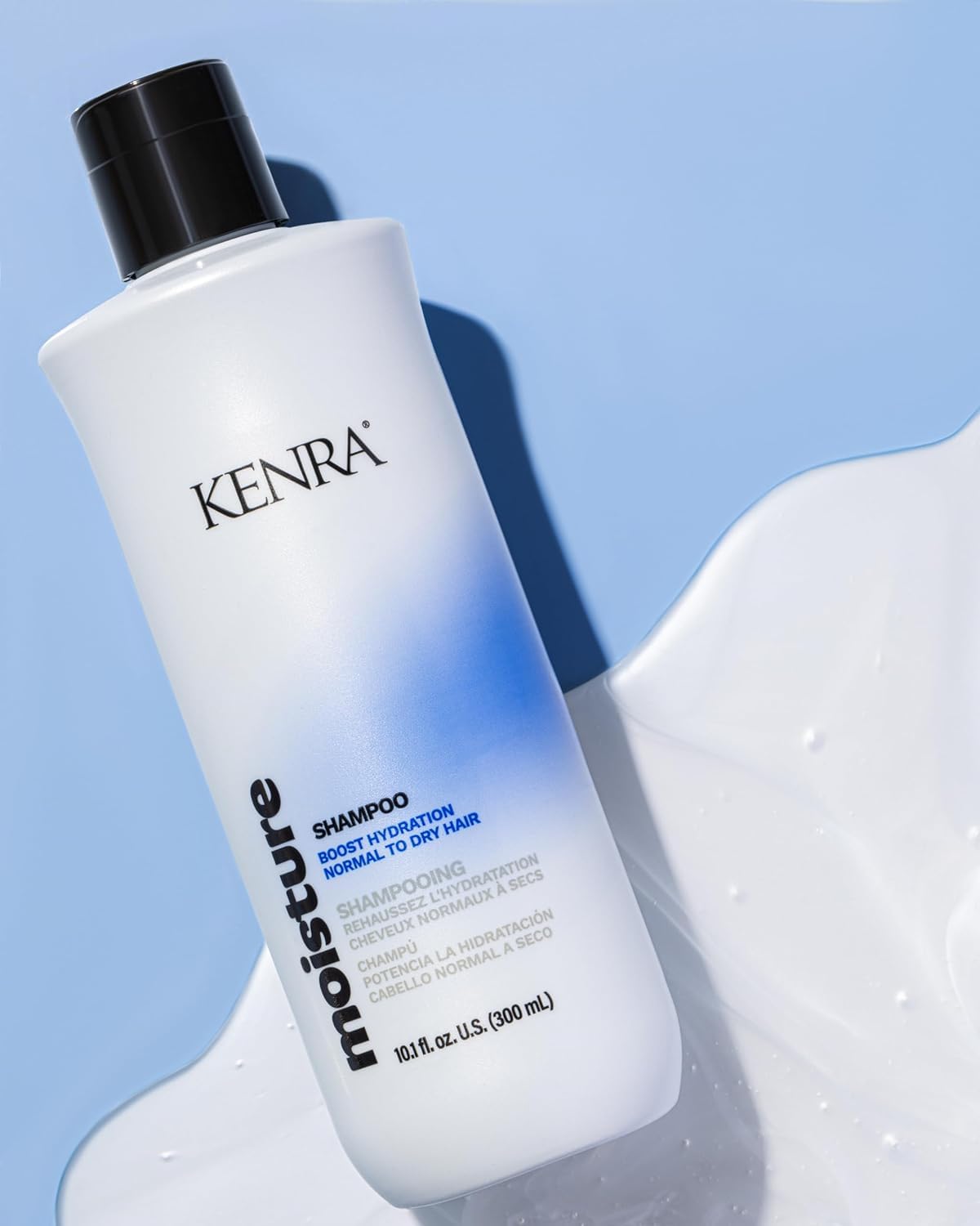Kenra Moisture duo packaging image signaling color-safe protection for colored hair