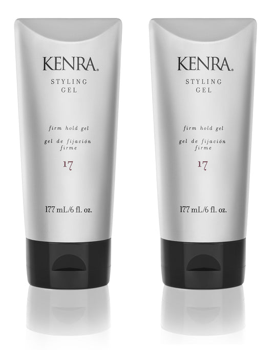 Kenra Styling Gel 17 fullness focus creates voluminous shape for medium to coarse hair.