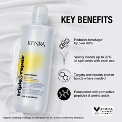 Sulfate-free label close-up emphasizing gentle cleansing and color-safe care