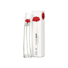 Kenzo Flower By Kenzo bottle-front view showcasing floral elegance, ideal for daily wear.