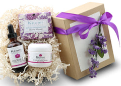 Keomi Skincare lavender soap bar 4.5oz for a relaxing cleanse with lavender aroma