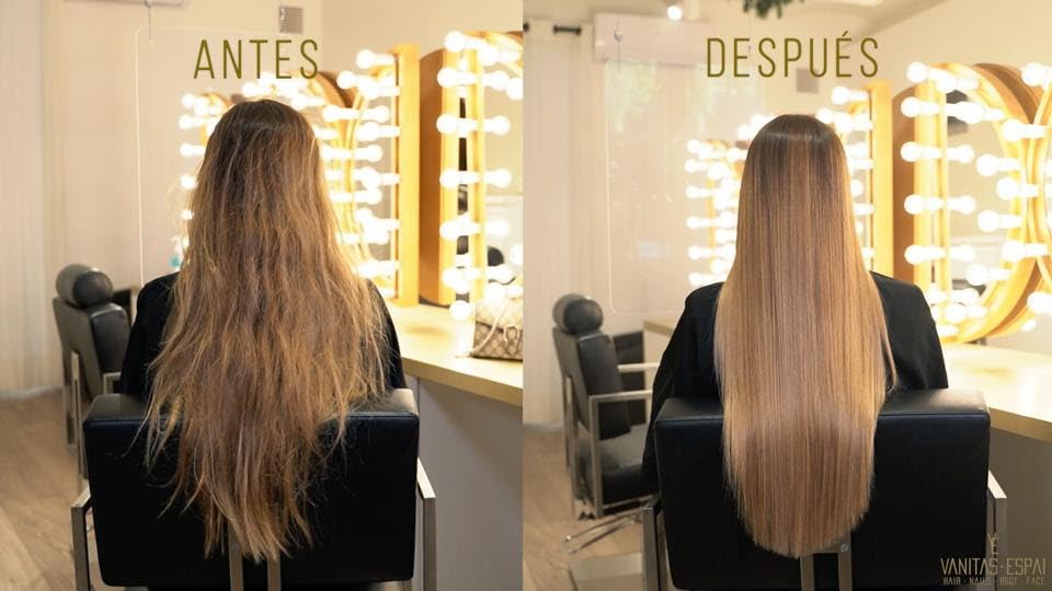 KERA FRUIT professional-style application setup suggests salon results at home.