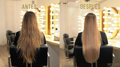 KERA FRUIT professional-style application setup suggests salon results at home.