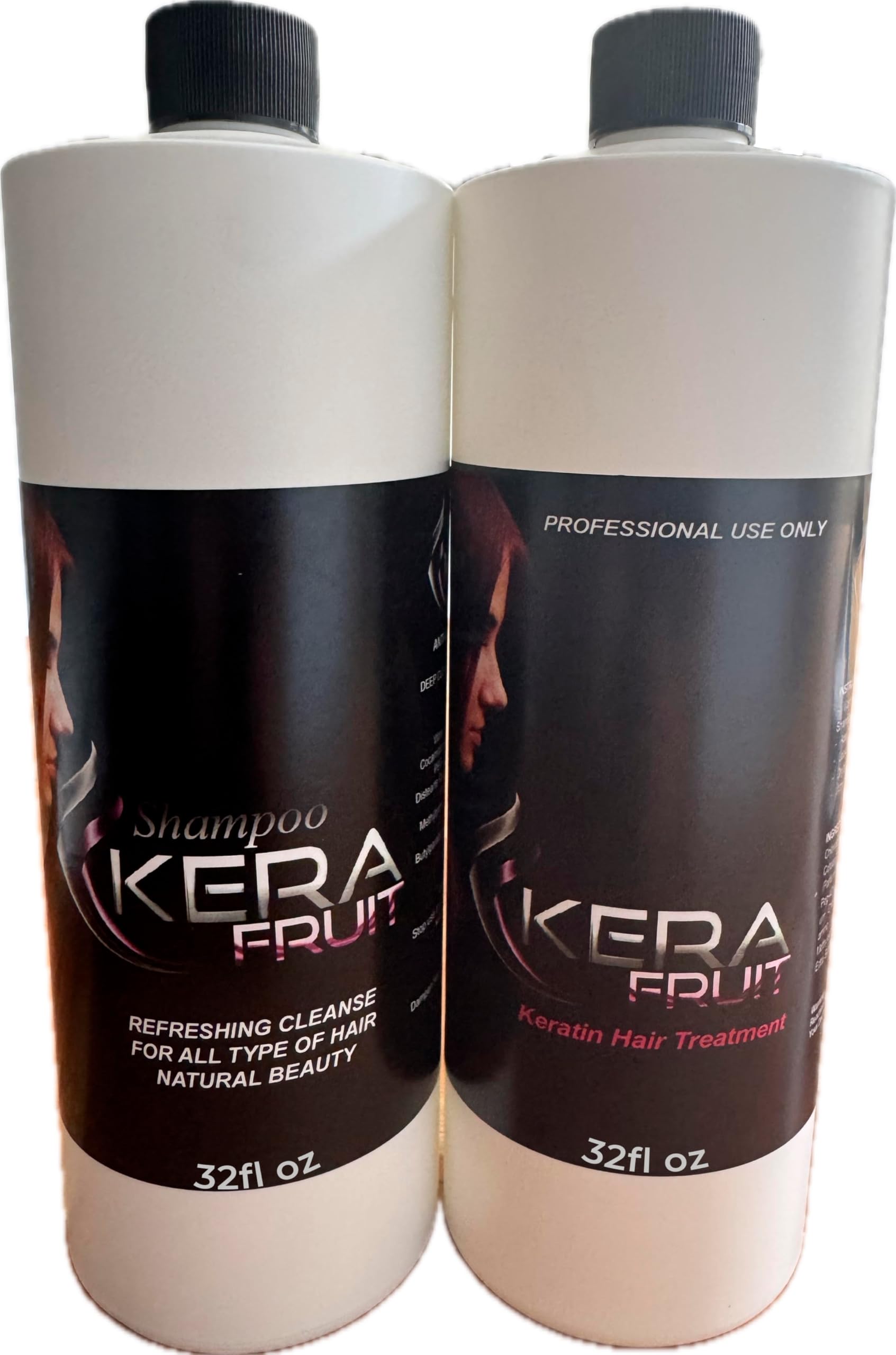 KERA FRUIT chocolate keratin 1L bottle for smoothing and frizz control