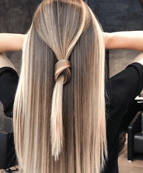 Tresses with deep hydration after KERA FRUIT application