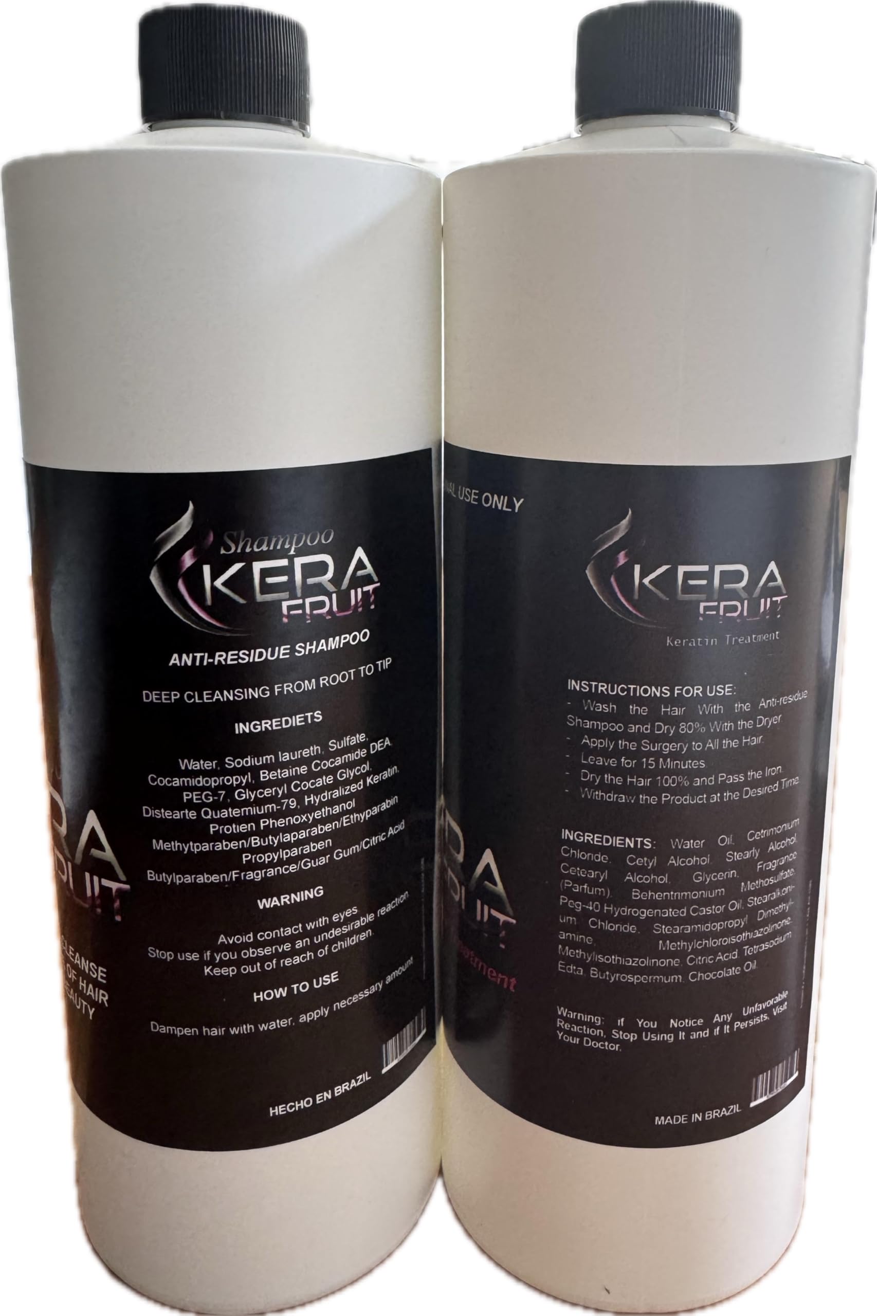 KERA FRUIT hydration treatment 1L bottle for deep moisture