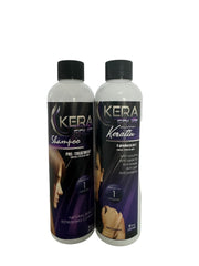 KERA FRUIT hair surgery treatment 8oz bottle pour for easy smoothing and frizz control