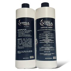 KERA FRUIT shampoo bottle promoting deep hydration for hair