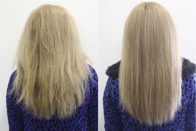 KERA FRUIT unisex hair care promo image appeals to all users.