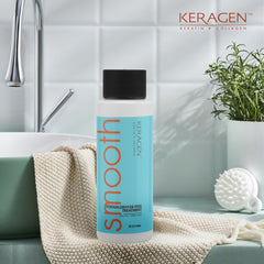 Made in the USA label on KERAGEN conveys family-friendly care and quality