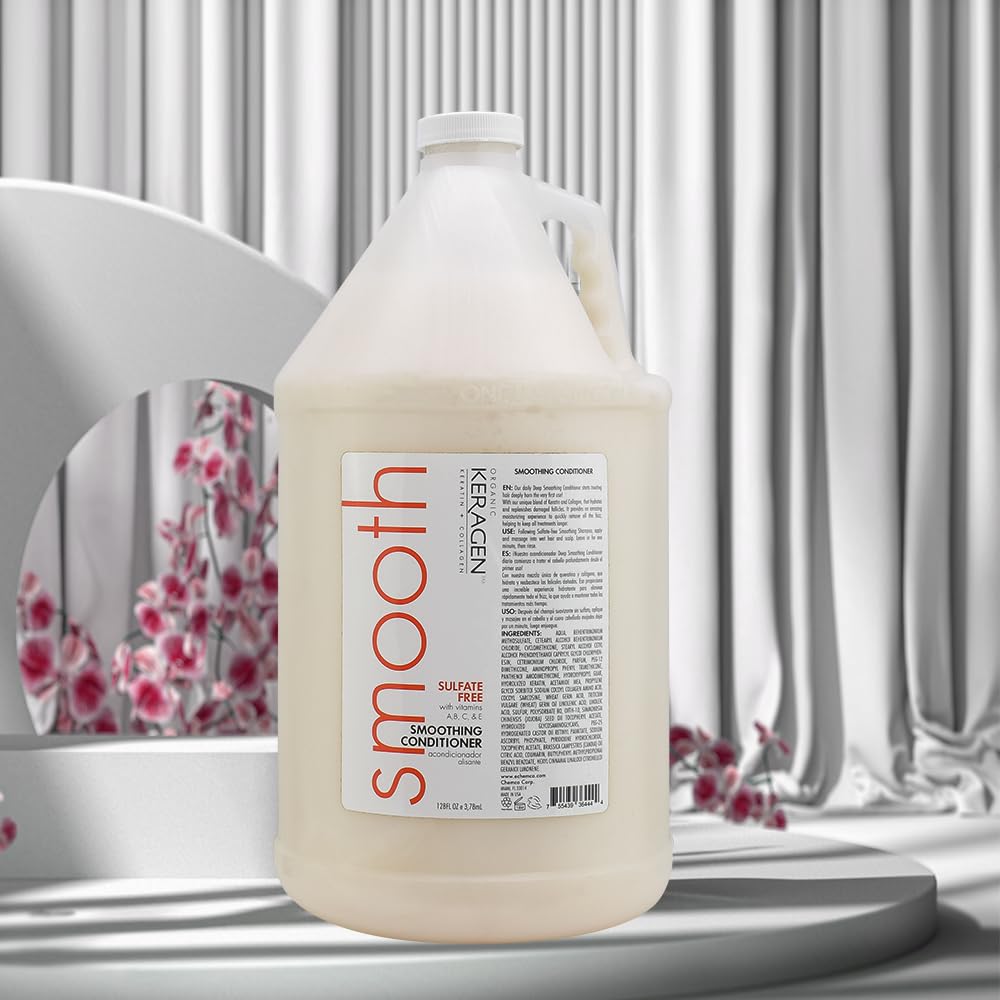 KERAGEN keratin-collagen ingredients closeup highlights hydration and color protection.