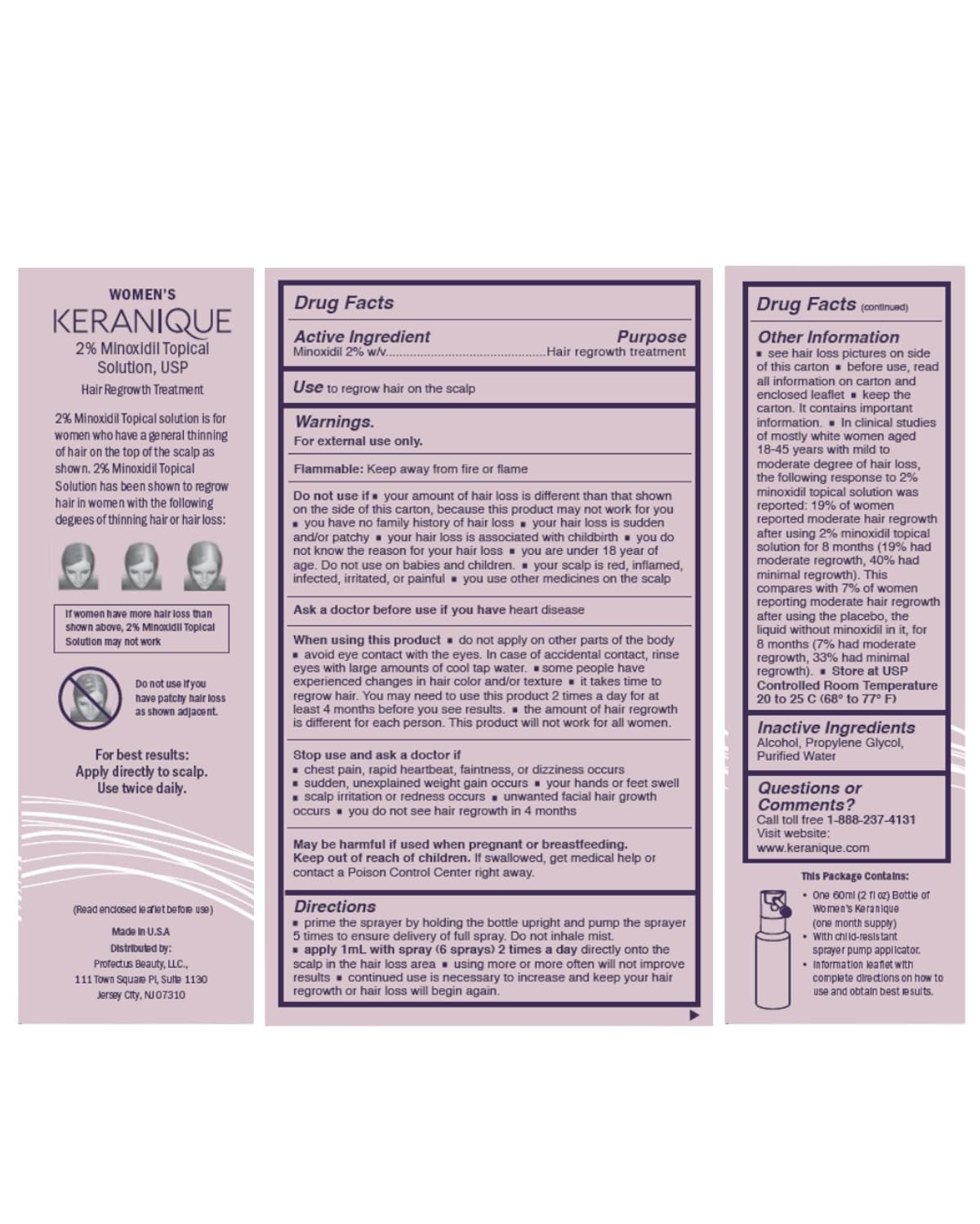Keranique community-inspired visuals reflecting user stories and support