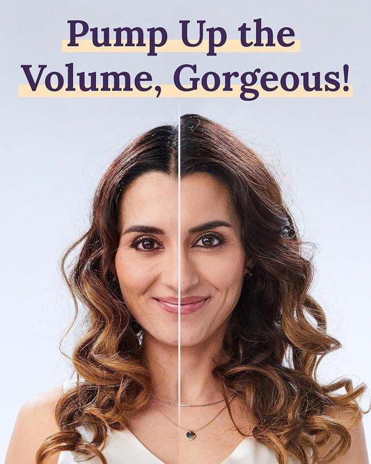 Keranique conditioner volumizing bottle nourishes strands for fuller hair