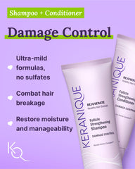Keranique follicle serum nourishes scalp to support healthier-looking roots