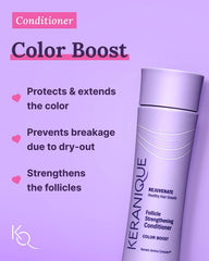 Keranique keratin amino complex closeup showcasing strengthening active ingredients.