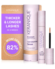 Keranique Lash Growth Serum bottle pump for easy daily lash care and support