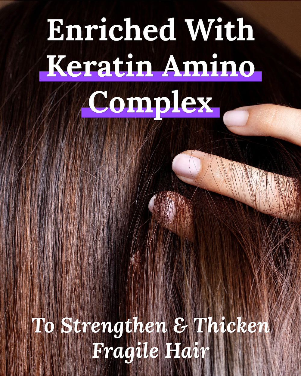 Keranique scalp-care routine with serum in action for comfortable wear.