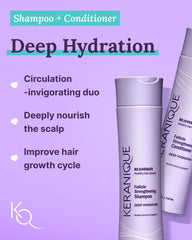 Keranique volumizing spray boosts lift and style hold for voluminous hair