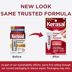 Kerasal precision-tip enables targeted, mess-free application to affected nails.