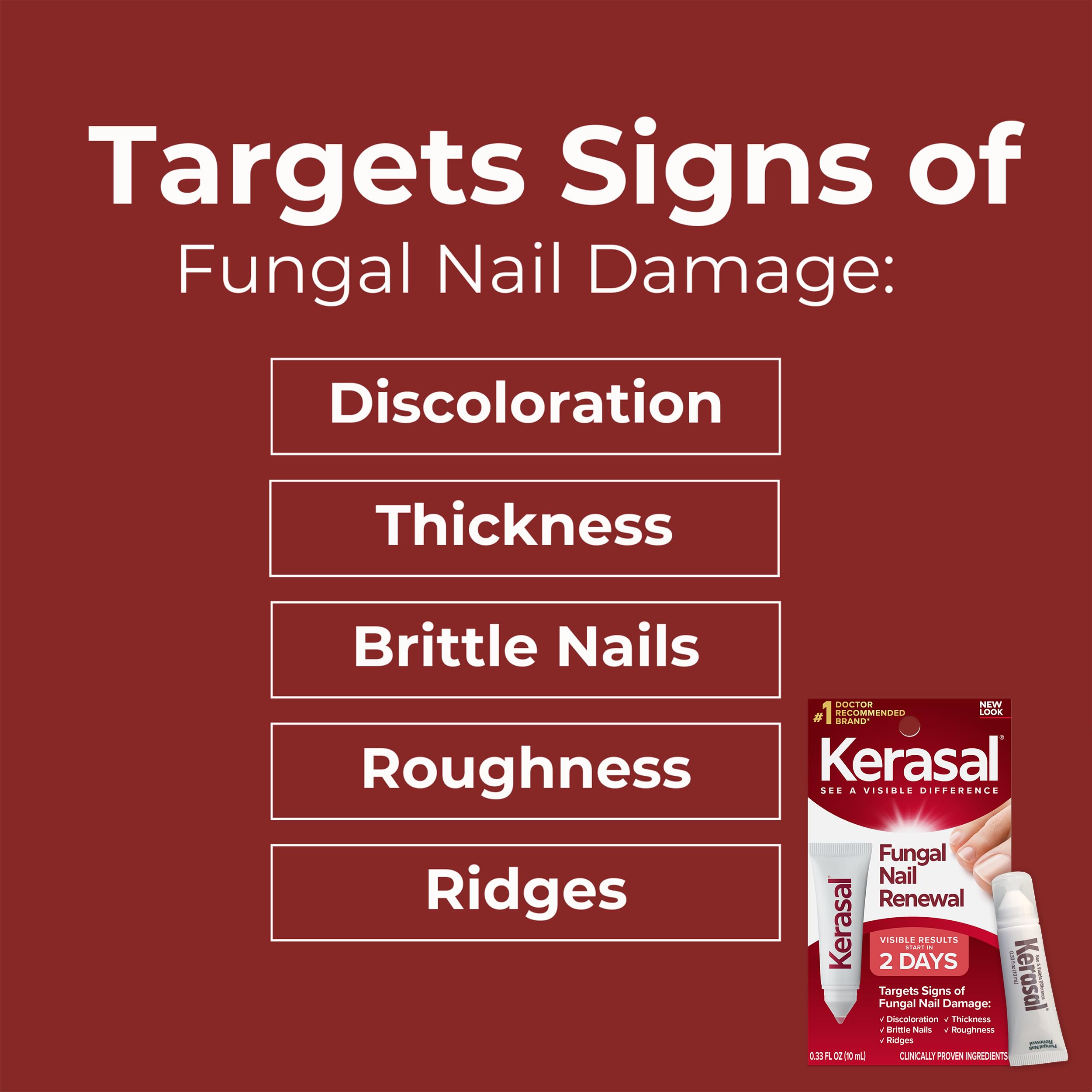 Kerasal twin-pack supports ongoing home nail care routine.